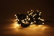 Vánoční LED osvětlení 21 metrů (210 LED) - Teple bílé